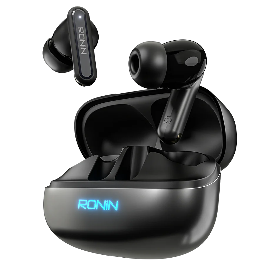 Ronin R-7085 Vox Wireless Earbuds with ANC and App Control