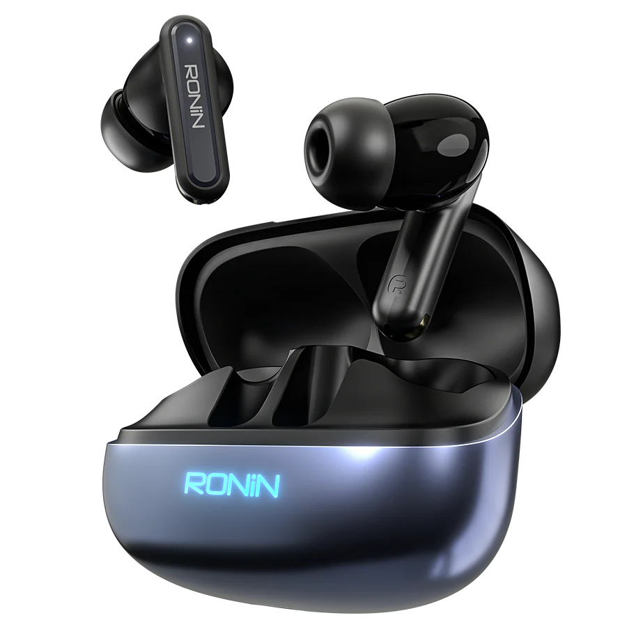 Ronin R-7085 Vox Wireless Earbuds with ANC and App Control