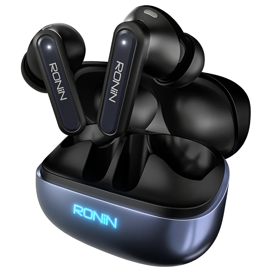 Ronin R-7085 Vox Wireless Earbuds with ANC and App Control