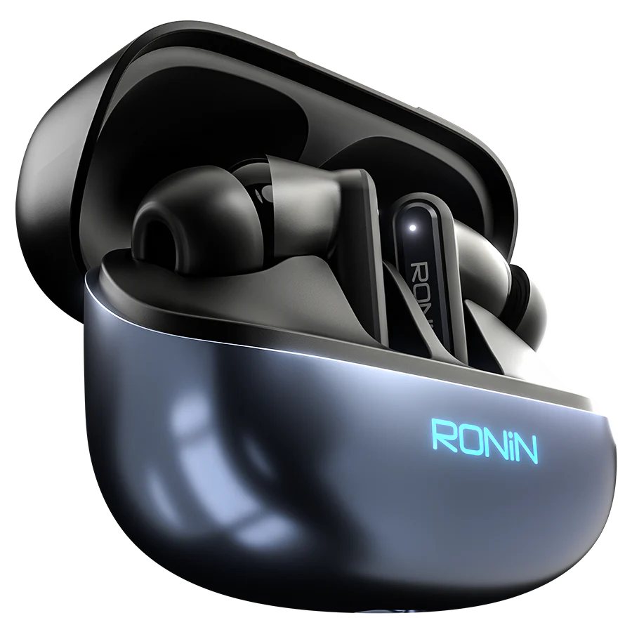 Ronin R-7085 Vox Wireless Earbuds with ANC and App Control