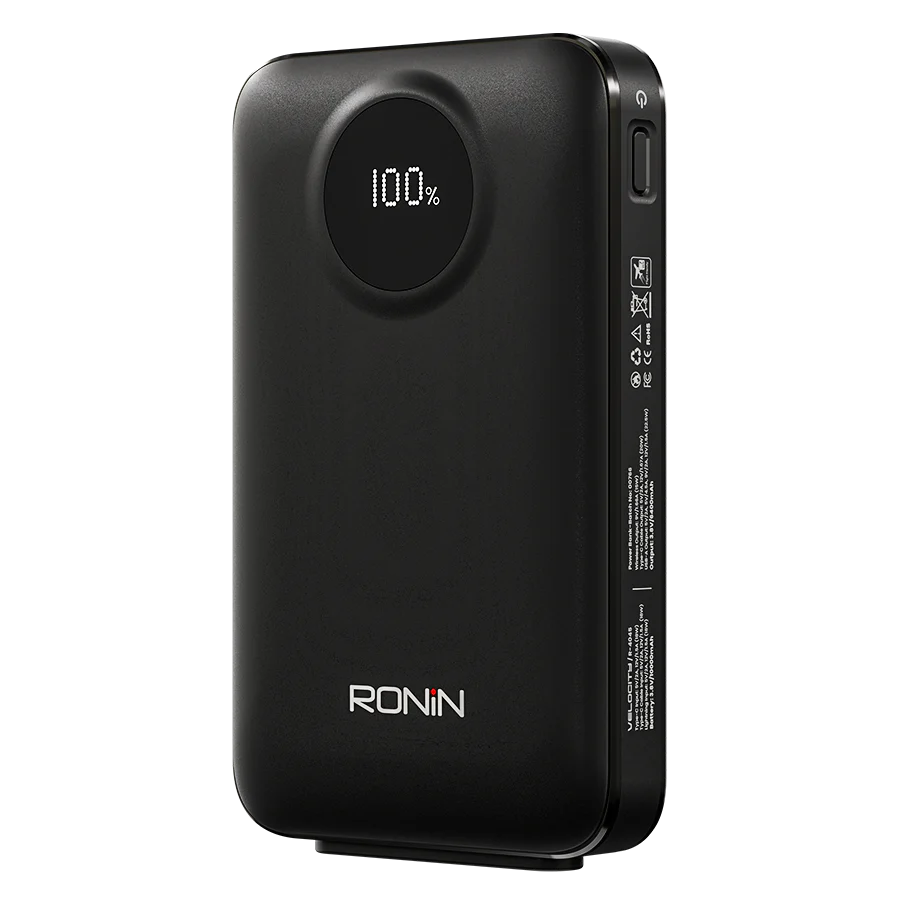 Ronin Velocity R-4045 10,000mAh 22.5W Fast Charging Wireless Power Bank
