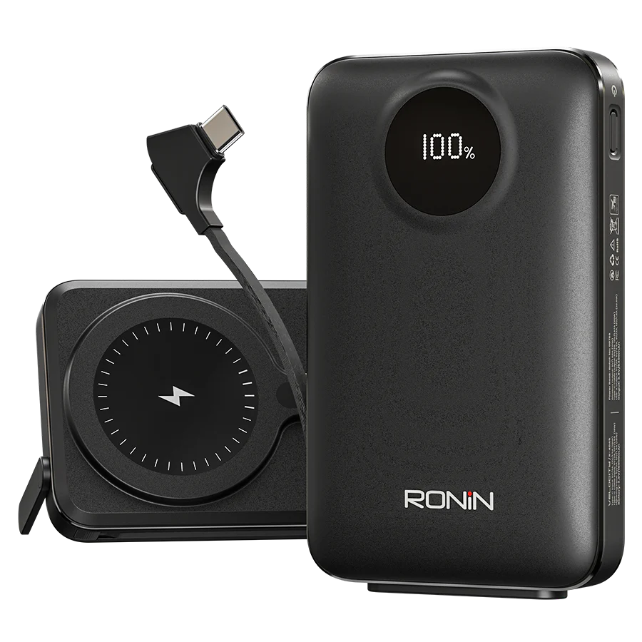 Ronin Velocity R-4045 10,000mAh 22.5W Fast Charging Wireless Power Bank