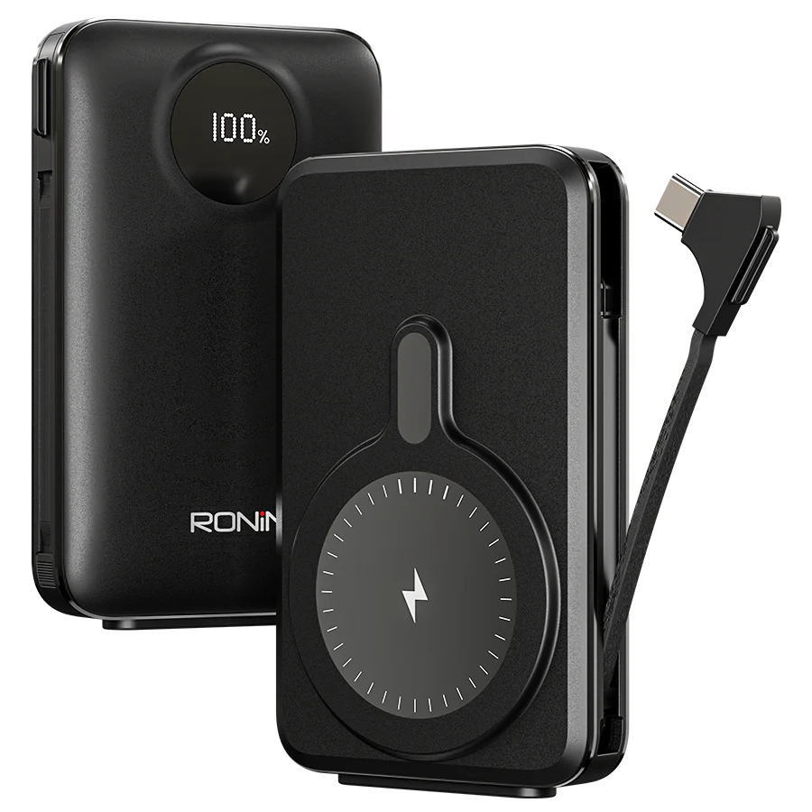 Ronin Velocity R-4045 10,000mAh 22.5W Fast Charging Wireless Power Bank