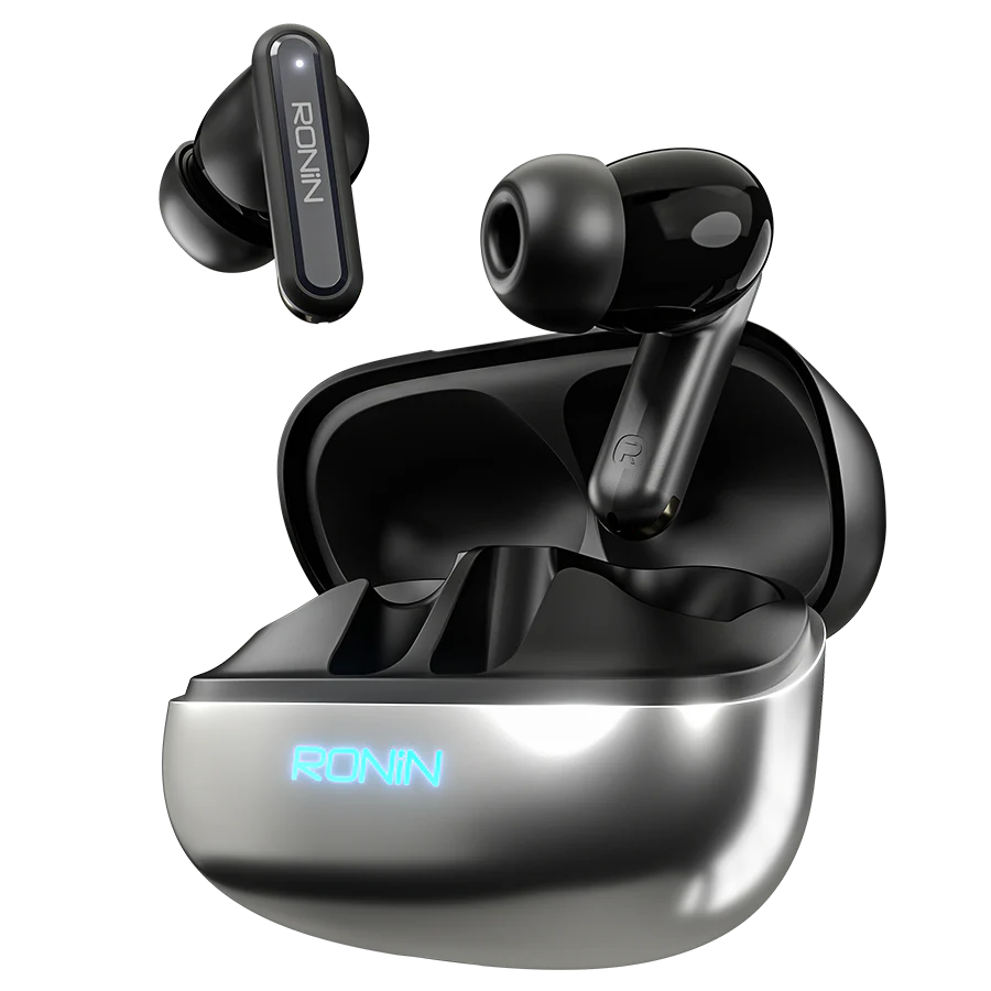 Ronin R-7085 Vox Wireless Earbuds with ANC and App Control