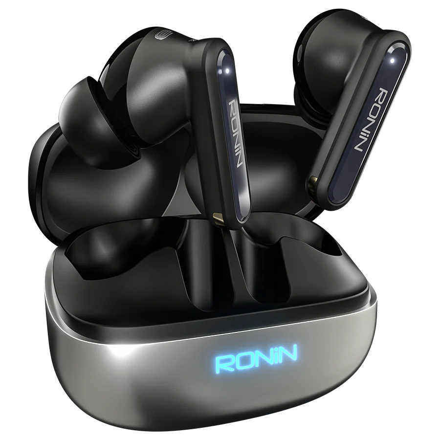 Ronin R-7085 Vox Wireless Earbuds with ANC and App Control