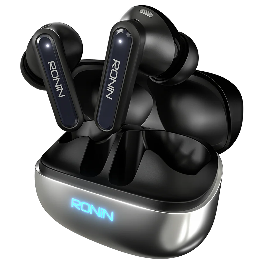 Ronin R-7085 Vox Wireless Earbuds with ANC and App Control