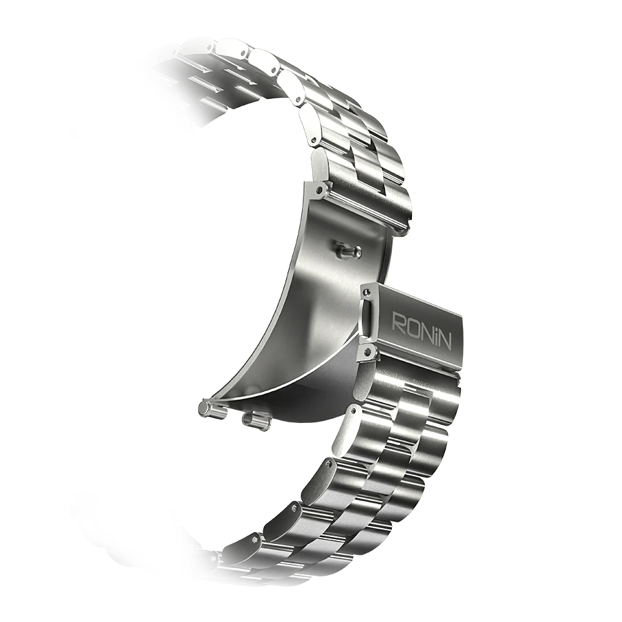 Ronin R-014 LUXE Premium Smart Watch Stainless Steel AMOLED Display