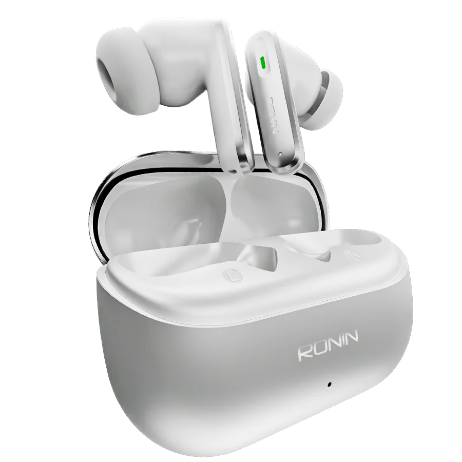 Ronin R-7075 Vesper Wireless Earbuds with Adaptive ANC and Gaming Mode