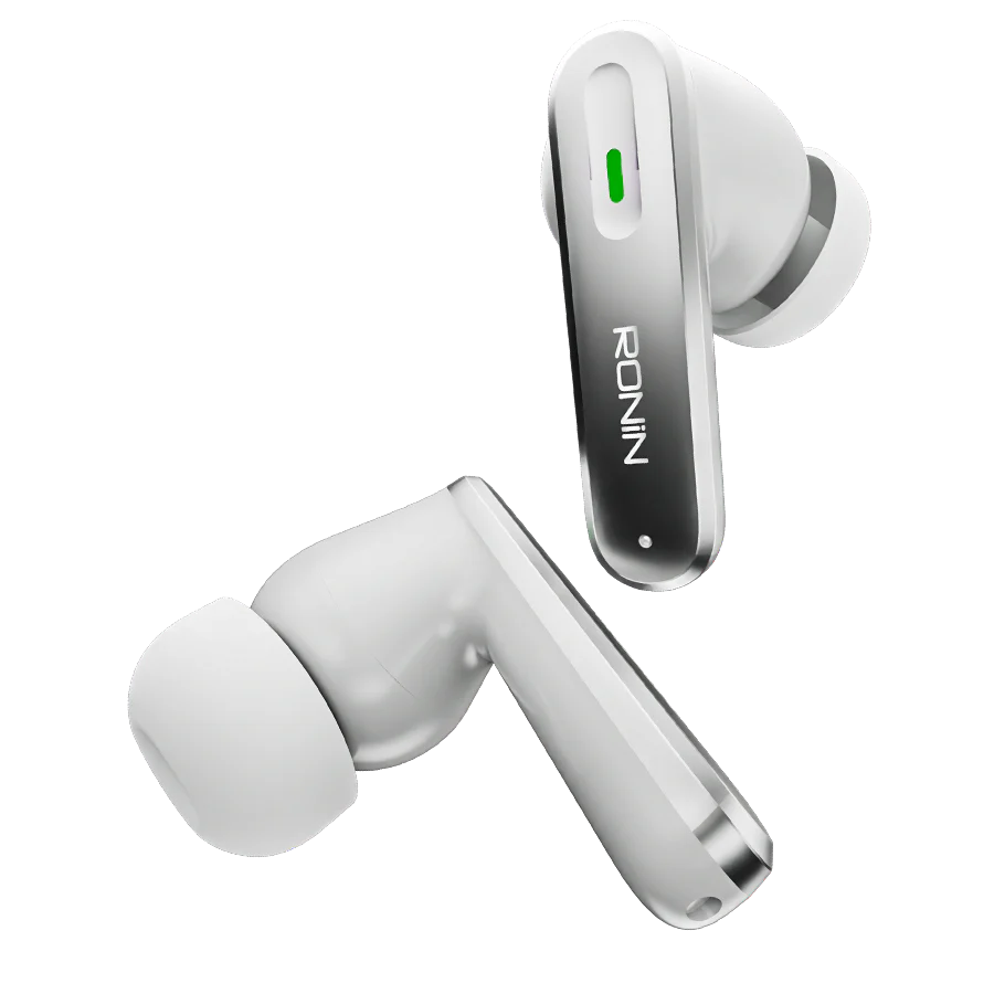 Ronin R-7075 Vesper Wireless Earbuds with Adaptive ANC and Gaming Mode