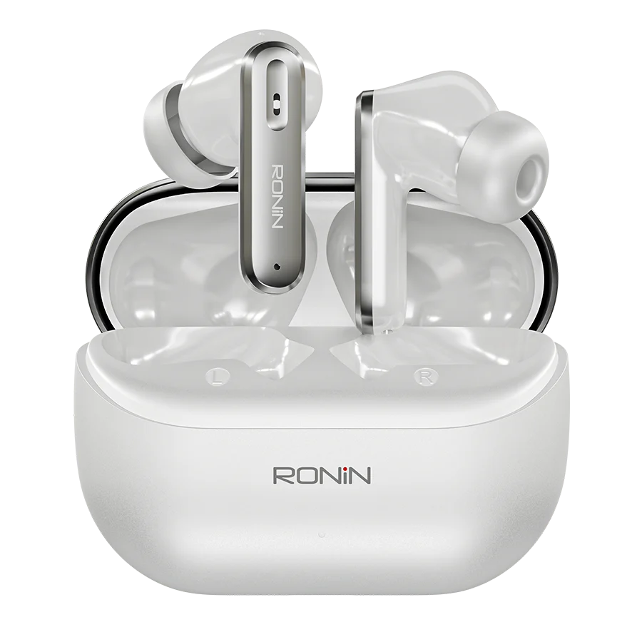 Ronin R-7075 Vesper Wireless Earbuds with Adaptive ANC and Gaming Mode