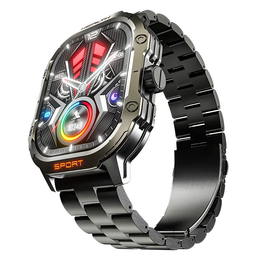 Ronin R-013 LUXE Smart Watch with AMOLED Display and Calling